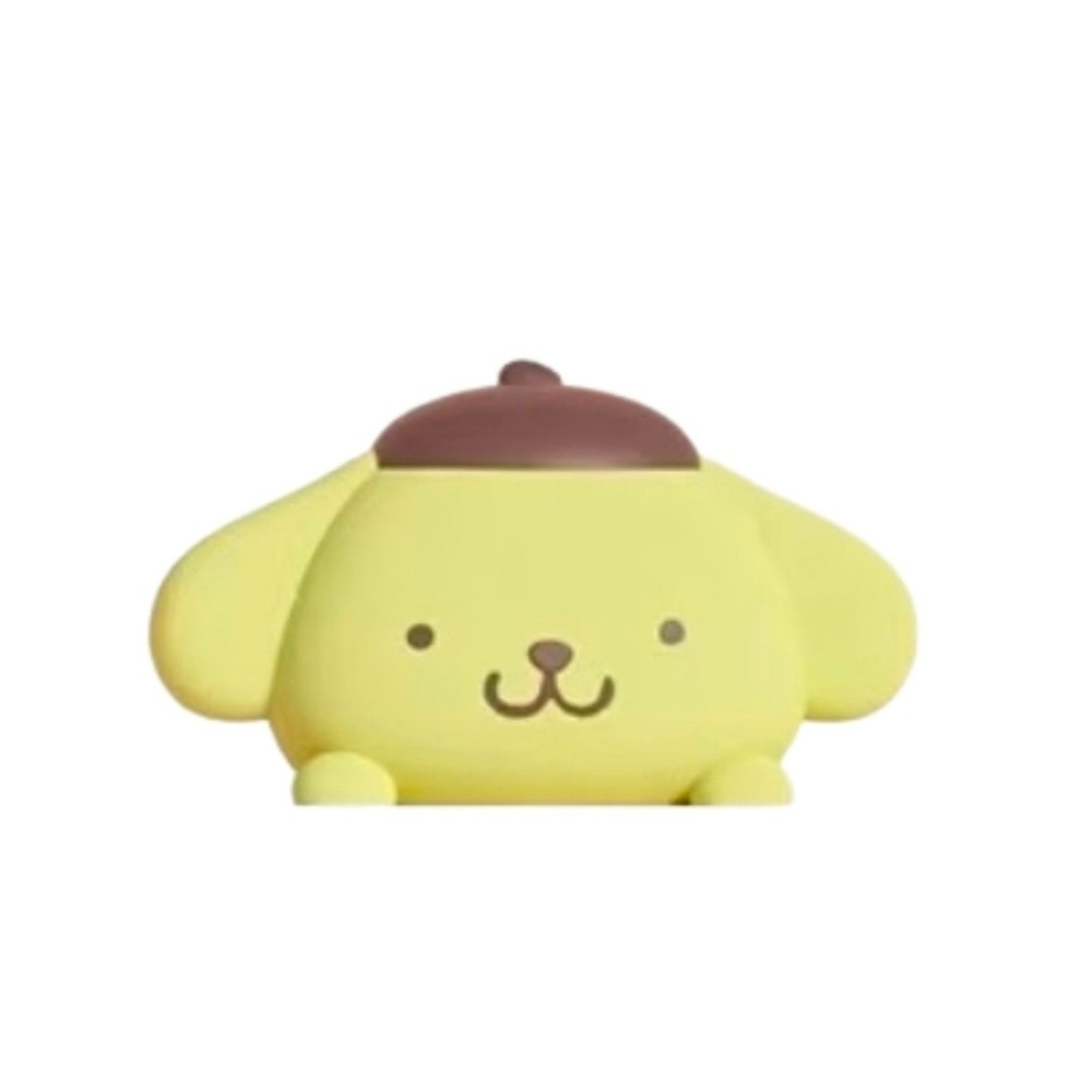 Pompompurin Peeker Buddy for Dashboard Monitor TV Shelf etc. NEW Sitter Figurine